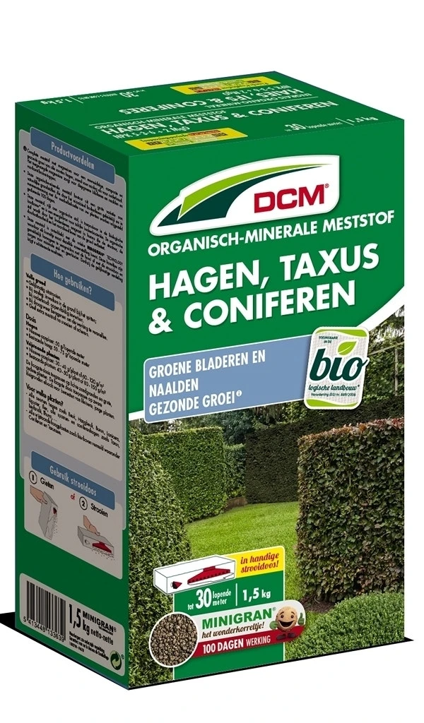 DCM Meststof Hagen,Taxus & Coniferen 1 DCM Meststof Hagen,Taxus & Coniferen